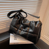 Christmas Gift Vintage Large Armpit bag 2021 Winter New Quality Soft PU Leather Women's Designer Handbag Luxury brand Shoulder Messenger Bag