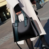 Casual Pu Leather Women Handbags Large Capacity Female Shoulder Messenger Bag Designer High Quality Ladies Purses Tote Bags New