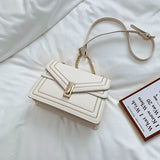 Christmas Gift Elegant Female Square Crossbody bag 2021 Fashion New High quality Leather Women's Designer Handbag Chain Shoulder Messenger Bag