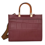 Vvsha Retro Stone Pattern Large Briefcase For Business Women 2023 Famous Brand Top-Handle Bag Luxury Designer Exquisite Tote Bag Femme