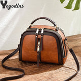 Luxury Stone pattern women's handbag fashion designer shoulder messenger bag ladies pu leather shell bag Bolsas Feminina