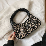 Christmas Gift Folds Design Small PU Leather Shoulder Bags For Women 2020 Elegant Handbags Female Travel Totes Lady Fashion Hand Bag