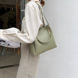 Christmas Gift Designer Brand Luxury Women Handbags Fashion Bucket Shoulder Bag Female Crossbody Bag Yellow Large Tote Bags Dropshiping