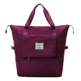 Vvsha Large Capacity Folding Travel Bags Waterproof Luggage Tote Handbag Travel Duffle Bag Gym Yoga Storage Shoulder Bag For Women Men 1126