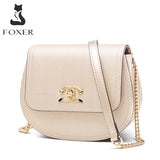 FOXER 2021 Summer Crossbody Bags Women Fashion Saddle Bag Evening Bag Casual Ladies Shoulder Handbag Designer Mini Phone Purse