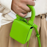 с доставкой 2020 Trend Women Ladies Solid Color Crossbody Handbag  PU Leather Zipper Composite Bags Buckle Shoulder Strap Purse