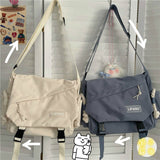 Vvsha  Women Large Capacity Single Shoulder Bag Messenger Bag Tooling Postman's Bag Girl Student's Bag Nylon Bag Female Bag