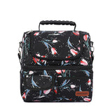 Christmas Gift Flamingo Lunch Bag Insulation Bag Work Picnic Adult Kids Food Storage Lunchbox Women Ladies Girls Portable Case Thermos Tote