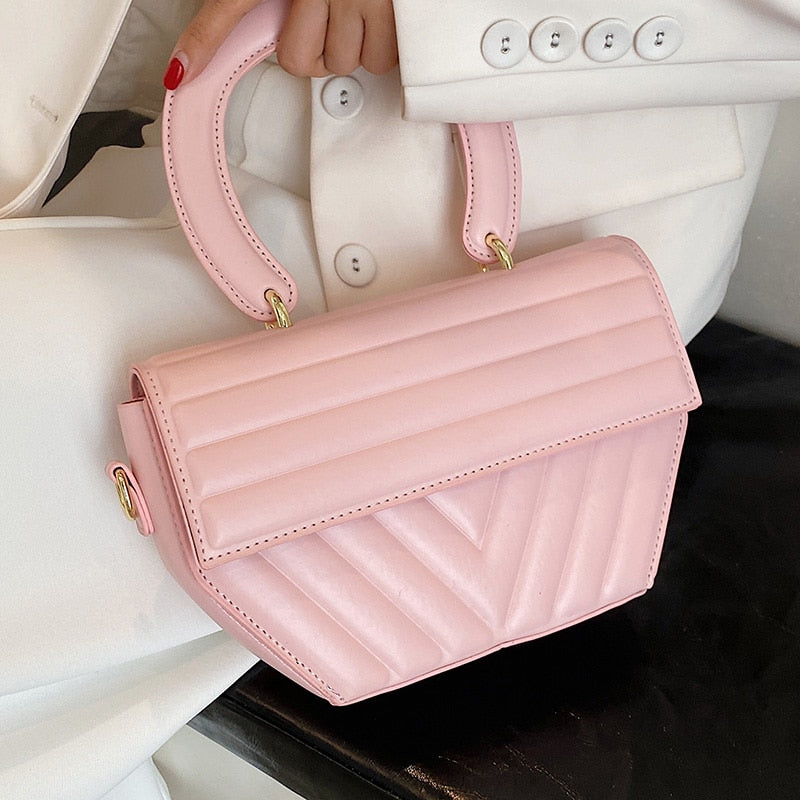 Elegant Female Tote bag 2021 Fashion New High-quality PU Leather Women's Designer Handbag Luxury brand Shoulder Messenger Bag
