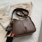 Vvsha   Women Vintage Should Bags With Accessories Simple Casual Hobos For Girl Designer Crossbody Bags High Quality Handbags Lady Sac