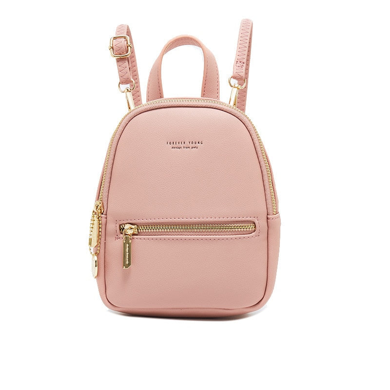 Stylish and Designer Backpack for girls- Cream Classic Versatile Women  Backpacks