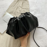 Christmas Gift Solid Color Pu Leather Crossbody Bags For Women 2020 Small Clutch Lady Luxury Shoulder Simple Bag Travel Handbags