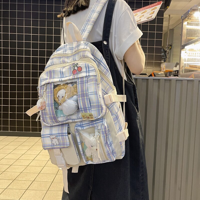 Christmas Gift Backpack women's Large-capacity schoolbags for teenage schoolgirls Laptop backpack Waterproof nylon travel backpack for girls