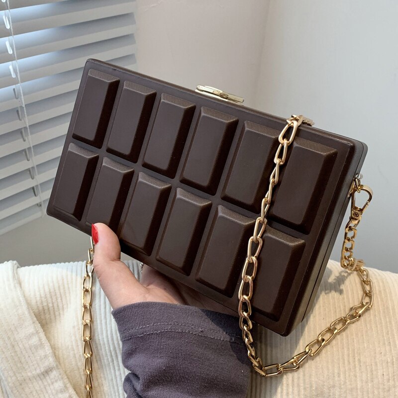 Mini Square Box bag 2021 Fashion New High-quality PU Leather Women's Designer Handbag Chain Shoulder Messenger Bag Phone Purses