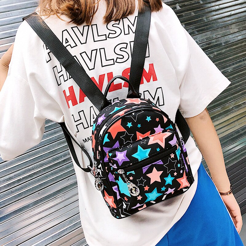 Christmas Gift Mini backpack women's 2021 summer fashion new high-quality pu fabric shopping small backpack Street fashion ladies teen backpack