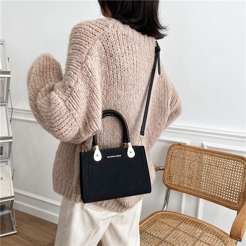 Ladies Small Handbags Fashion Shoulder Bags Pure Color PU Messenger Bags Daily Travel Women's Bags Casual Ladies Bags Purses