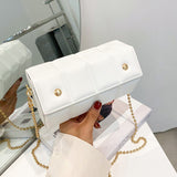 Christmas Gift Designer Trendy Crossbody Bags For Women 2021 New Lady Chain Shoulder Bag Personalized Lingge Messenger Bags Female Travel Purse