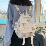 Christmas Gift Small women's backpack girls school bag waterproof nylon fashion Japanese casual young girl's bag Female mini