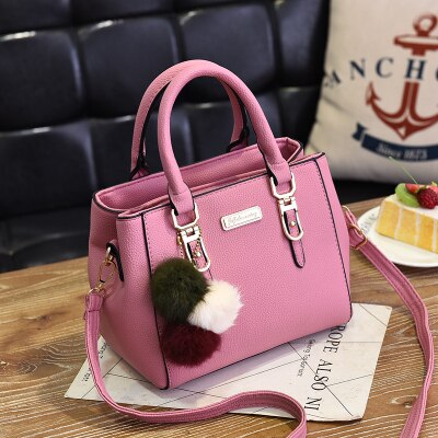Women Hairball Ornaments Totes Solid Sequined Handbag Hot Sale Party Purse Ladies Messenger Crossbody Shoulder Bags 927