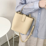 Kpop Women Handbag Small Shoulder Bag PU Leather Casual Tote Brand Designer Handbags female Messenger Crossbody Bags Black Bolsa