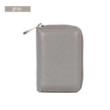 Genuine Leather Women Business Card Holder Wallet Bank Credit Card Case ID Holders Rfid Wallet Ladies Coin Purse Small Wallet