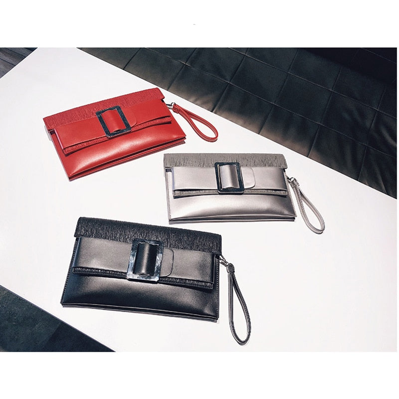 Envelope Bag Women Evening Bags Clutches For Women Luxury Handbags Ladies Party Purse Crossbody Bags Fashion Leather Clutch Bag