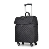 Vvsha  Brand Women Carry On Luggage Bag Cabin Travel Trolley Bags On Wheels Rolling Luggage Bag For Women Trolley Suitcase Wheeled Bag