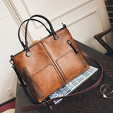 Vvsha Brand Luxury Handbags Women Bags Designer Double Pocket Vintage Handbag Casual Messenger Bag Large Capacity Shoulder Bags