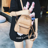 Mini Small Backpacks for Teenage Girl Women Fashion Backpack Ladies Shoulder Bags Cute PU Leather Small Women Backpack Sac A Dos