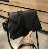 Vvsha New Fashion Casual Square bag New High quality PU Leather Women's Designer Handbag Simple Shoulder Messenger Bags 1126