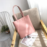 Women leather handbags Large capacity Soft PU Leather Shoulder Bag for female TopHandle Bags 2021 new simple casual Ladies totes
