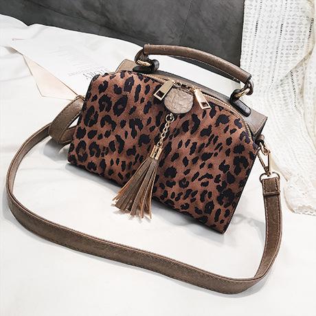 Christmas Gift Crossbody Bag Shoulder Women Leopard Handbags 2018 Casual Style Messenger Bag Lady Pu Tote Bags For Women Sac A Main Femme