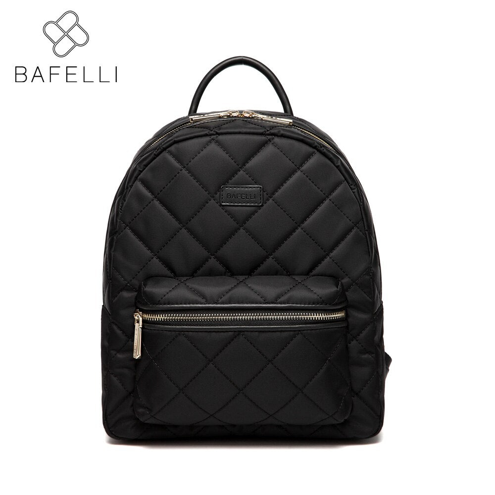 BAFELLI parachute nylon material cat lattice backpacks high quality for teenage girls waterproof female women travel bag