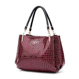 Christmas Gift Fashion Alligator Casual Tote Shoulder bags Top-handle Bags Crocodile Pattern Luxury Designer Large Capacity Shopping Tote Bags