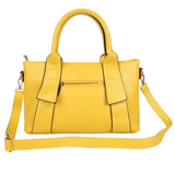 Back to College Yellow Handbag Women Bag PU Leather Blue Hand Bag Black Famous Brand women messenger bag Luxury Designer bolsa feminina  W805