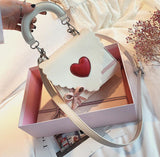 Christmas Gift Sweet Cute Girl Handbags 2021 Fashion Women's Designer Handbag High Quality PU Leather Women bag Bow Tote Shoulder Messenger Bag