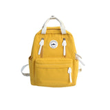 Back to College DCIMOR Waterproof nylon Women Backpack Female Ring buckle Travel Backpack for Teenage girls Schoolbag Vertical zipper Mochila