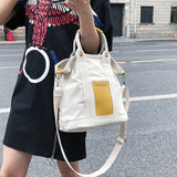 Christmas Gift 2019 Summer FashionWomen's Large Capacity Canvas Shoulder Bag Messenger Luxury Handbags Women Bags Designer Canvas Tote Bag Sac