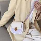 Vvsha  PU Leather Crossbody Bags For Women 2023Fashion Small Solid Colors Shoulder Bag Female Handbags And Purses Sac A Main Femme