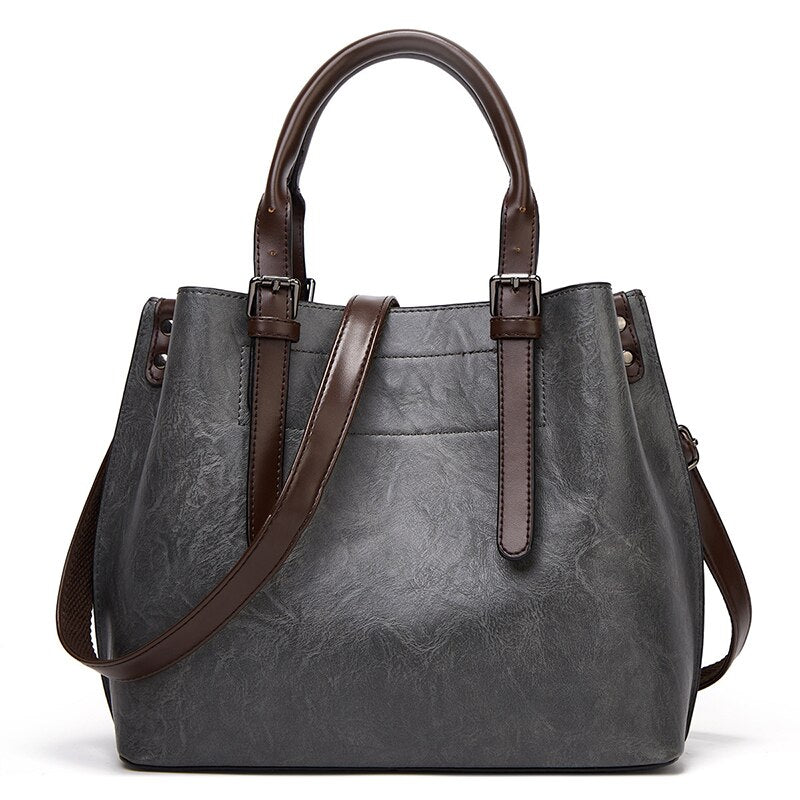 New fashion Ladies Mother Bag Soft PU Leather Large Capacity Single Shoulder Messenger Handbag Female Solid Color Small Bags