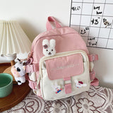 Christmas Gift Korean fashion new mini backpack Cute and Western-style women's small backpack Schoolbags specially designed for teenage girls