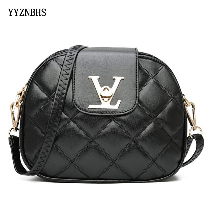 Crossbody Bags For Women Leather Shoulder Bag Designer Brand Luxury Women Bag 2021 Messenger Handbag Small Black Bag sac a main