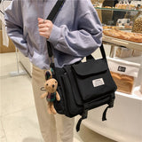 Japan Style 2021 Women Shoulder Messenger Bag Cute Waterproof Nylon Fashion Crossbody Bag Handbags Large Capacity Travel Purse