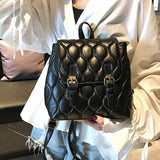 с доставкой womens Backpack New Fashion Casual PU Leather Female feminine backpack for teenage school bag solid Small backpack