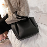 Large PU Leather Branded Handbag Solid Color Branded Bags 2020 Shoulder Handbags Female Travel Totes Lady Designer Hand Bag