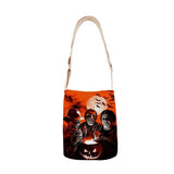 Halloween series ladies shoulder bag cotton and linen handbag mini bag simple mini messenger bag casual messenger bag
