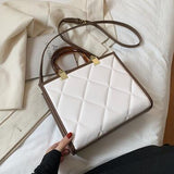 Christmas Gift Stone pattern Chain Tote bag 2021 New High-quality PU Leather Women's Designer Handbag Luxury brand Shoulder Messenger Bag