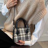 Square Handbags For Women High Quality Pu Leather Shoulder Bag Designer Simple Style Female Crossbody Bag 2021 Fashion Purses