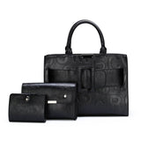 Vvsha 3-piece Set Ladies Handbag Luxury Brand Pu Leather Handbags Fashion Shoulder Crossbody Bags for Women 2022 New Tote Bag Sac