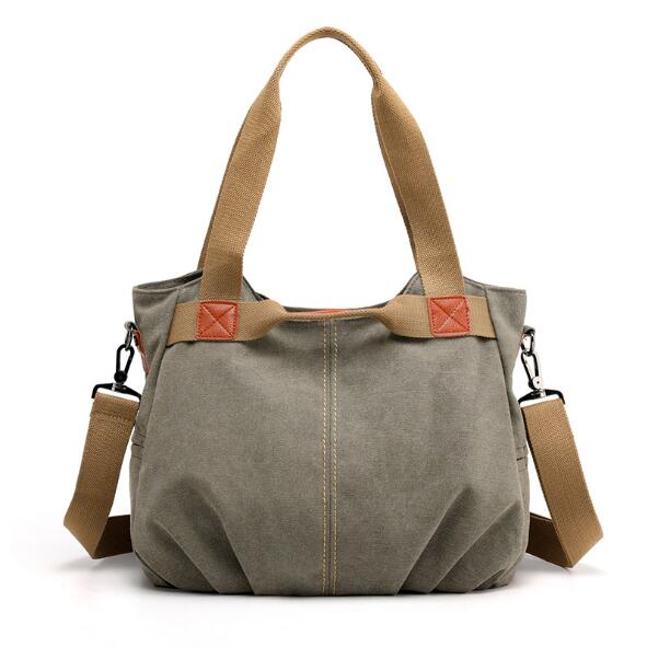 Shoulder Brand Bag Canvas Tote Bags For Women Luxury Canvas Designer Handbag Large Capacity Hand Bags Bolsa Feminina Travel Bag